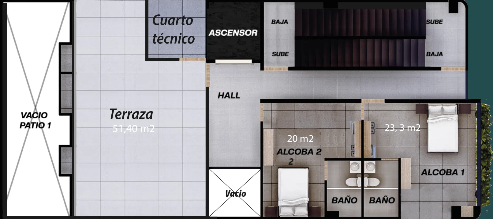 Real Estate Projects in Colombia, Antioquia, Sabaneta / Investments, Apartments, Real Estate, New Housing, Real Estate Investment for Airbnb 2